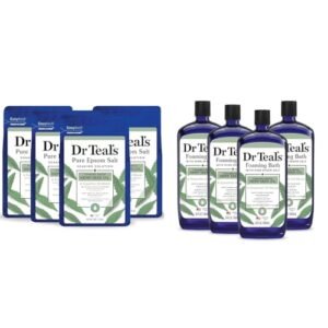 Dr Teal's Pure Epsom Salt Cannabis Sativa Hemp Seed Oil Soak...