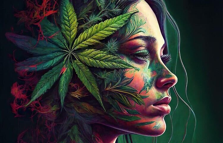 cannabis art