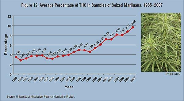 cannabis levels