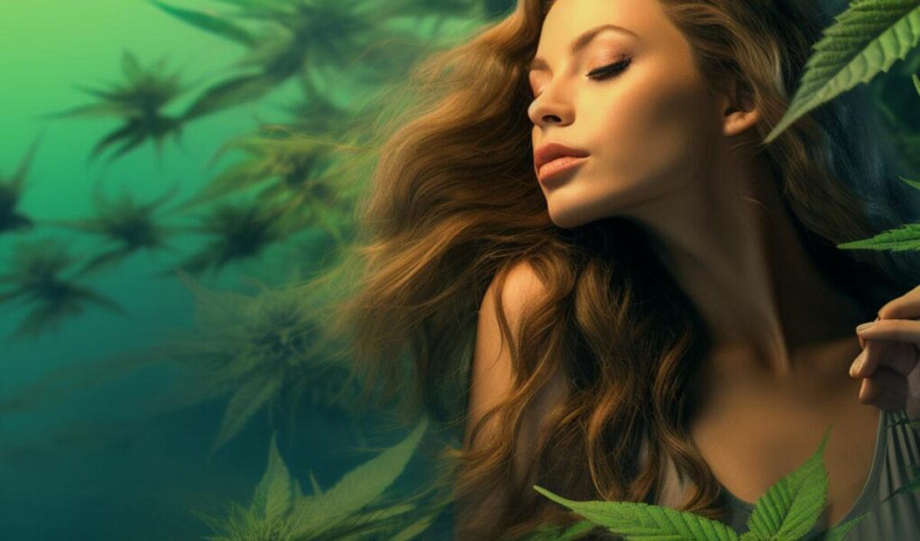 cannabis woman