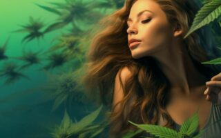 cannabis woman